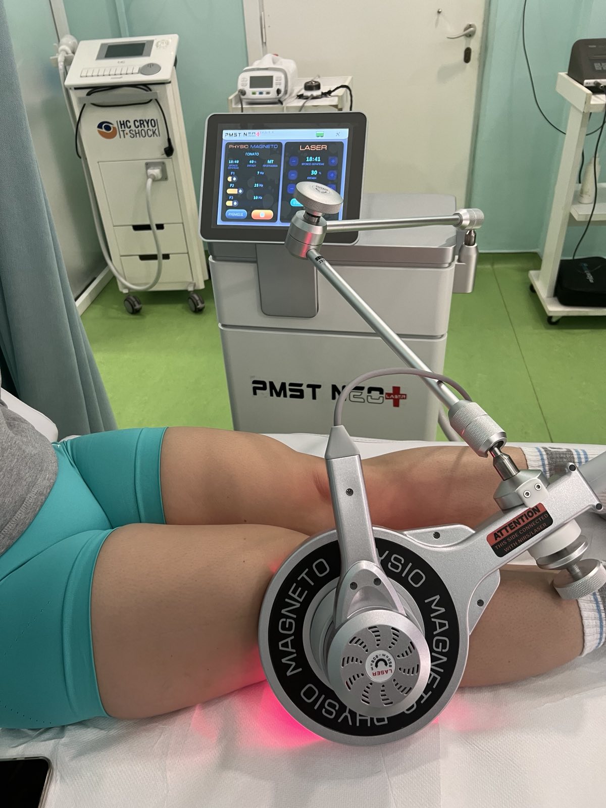 Επαγωγικός μαγνητικός διεγέρτης 6tesla στο MedZen physiotherapy NIKOLAIDIS